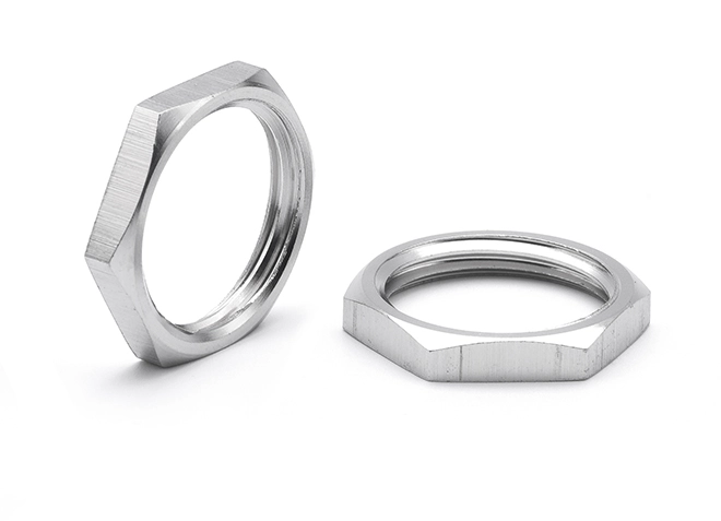 Dado esagonale per fascetta tubi in acciaio inox 304