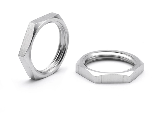 Dado esagonale per fascetta tubi in acciaio inox 304