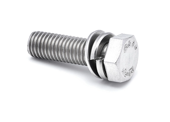 Vite esagonale a tre combinazioni in acciaio inox 304