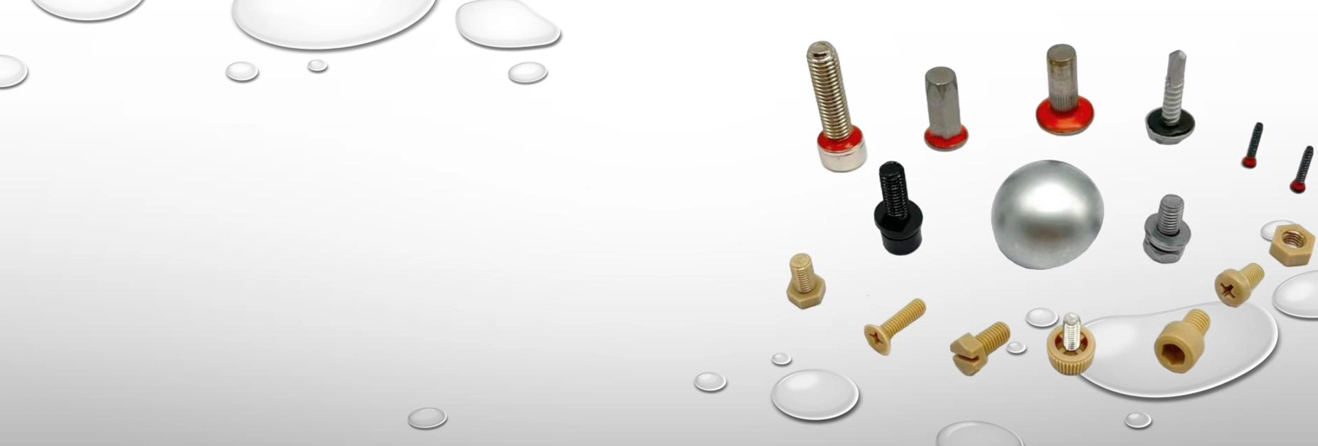 Vari elementi di fissaggio speciali in evidenza